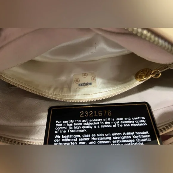 Chanel Lambskin Diamond CC Tassel Camera Bag - Picture 12 of 16